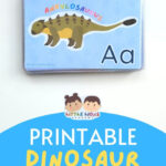 Dinosaur Abc Cards Within Printable Dinosaur Alphabet Flash Cards