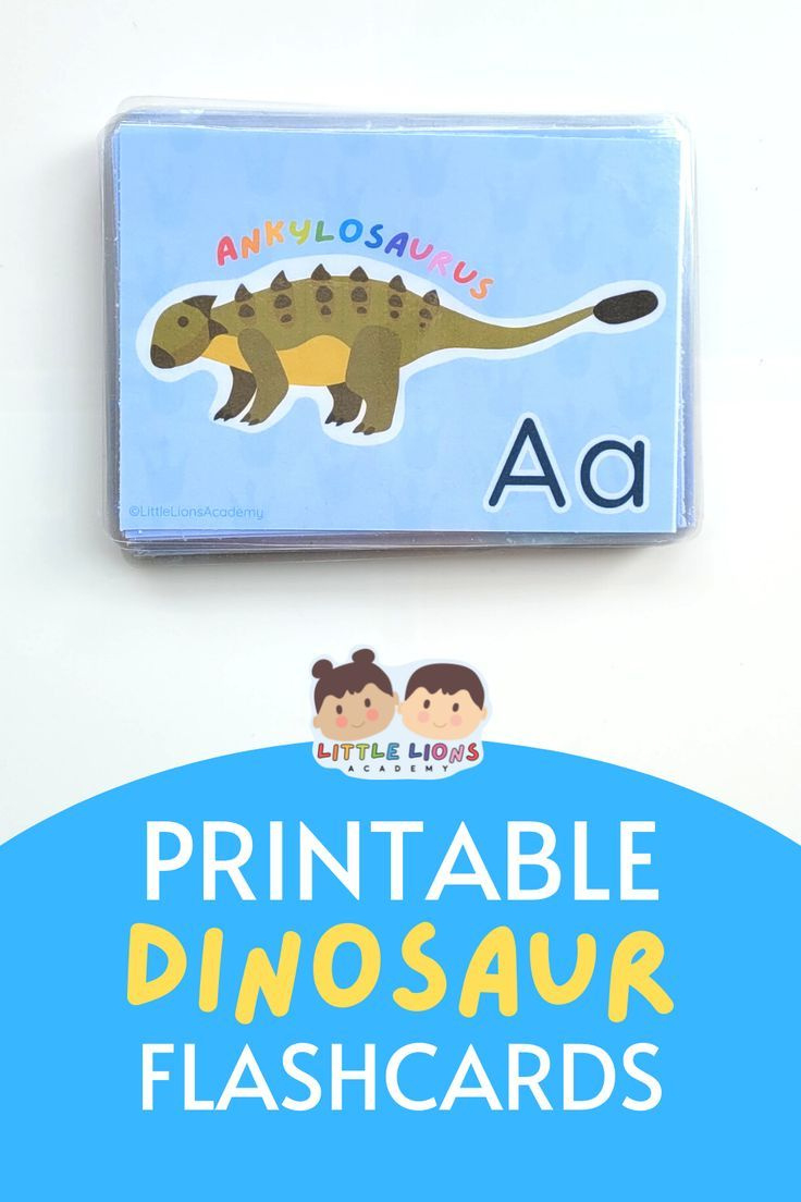 Dinosaur Abc Cards within Printable Dinosaur Alphabet Flash Cards
