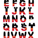 Disney Letters   10 Free Pdf Printables | Printablee Intended For Mickey Mouse Alphabet Printable