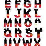 Disney Letters   10 Free Pdf Printables | Printablee Within Disney Alphabet Letters Printable