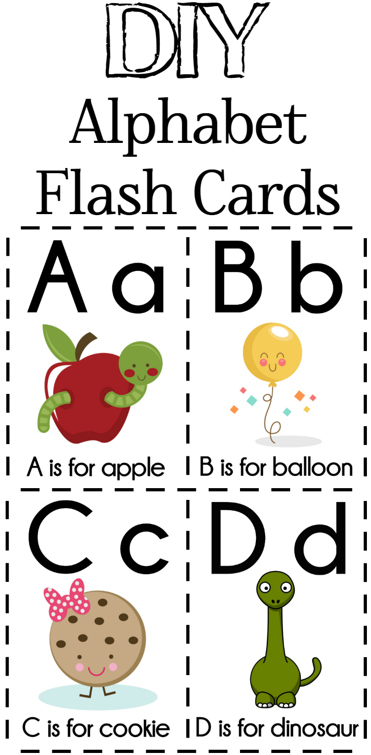 Diy Alphabet Flash Cards Free Printable - Extreme Couponing Mom in Downloadable Printable Alphabet Flash Cards