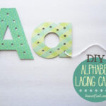 Diy Alphabet Lacing Cards :: Help Your Child Learn To Write | Live Throughout Free Printable Alphabet Lacing Cards