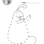 Dot To Dot Uppercase Letters Worksheet (Free Printable)   Doozy Moo For Printable Dot To Dot Alphabet