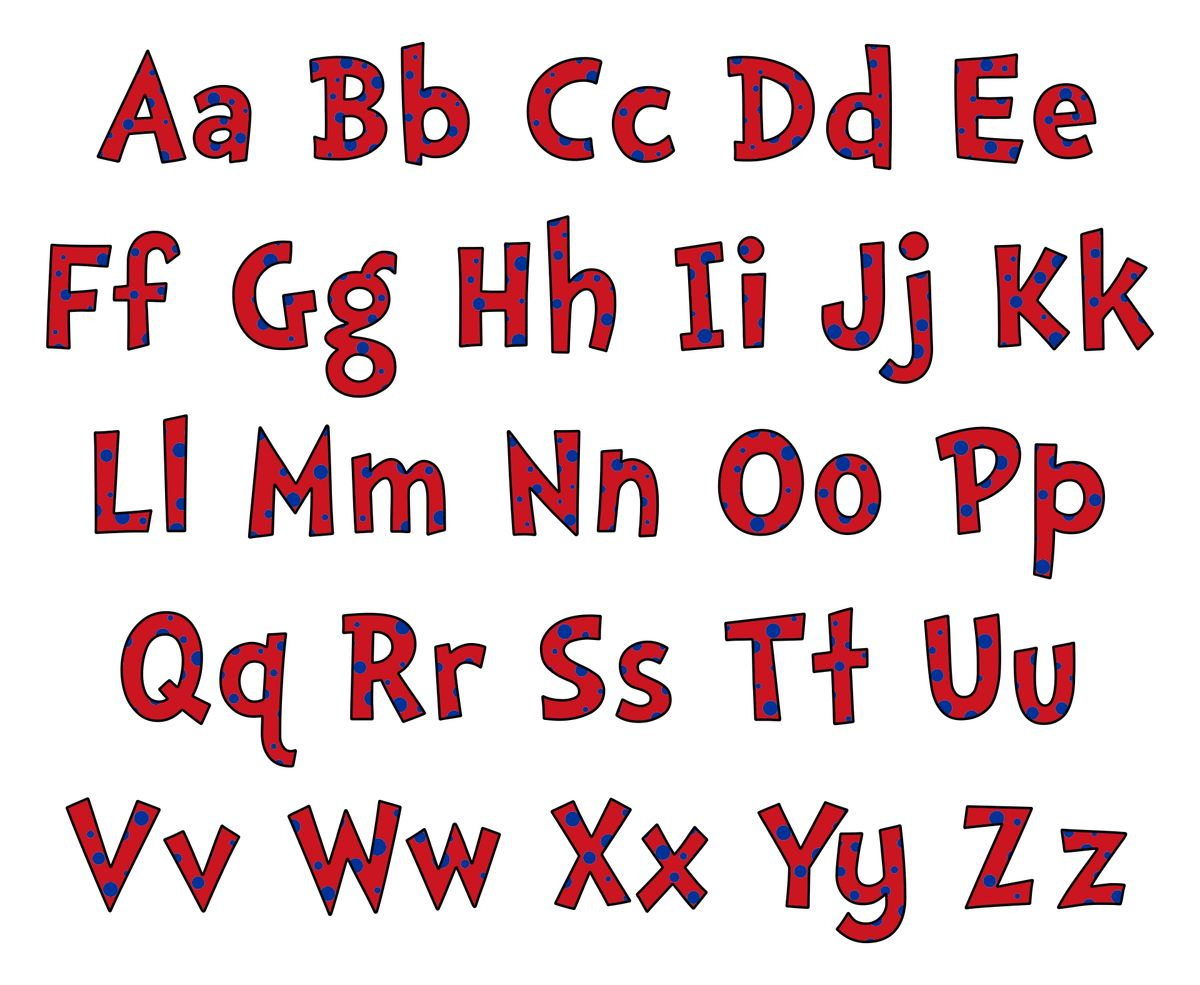 Dr. Seuss Alphabet - 10 Free Pdf Printables | Printablee in Free Printable Dr Seuss Alphabet Letters