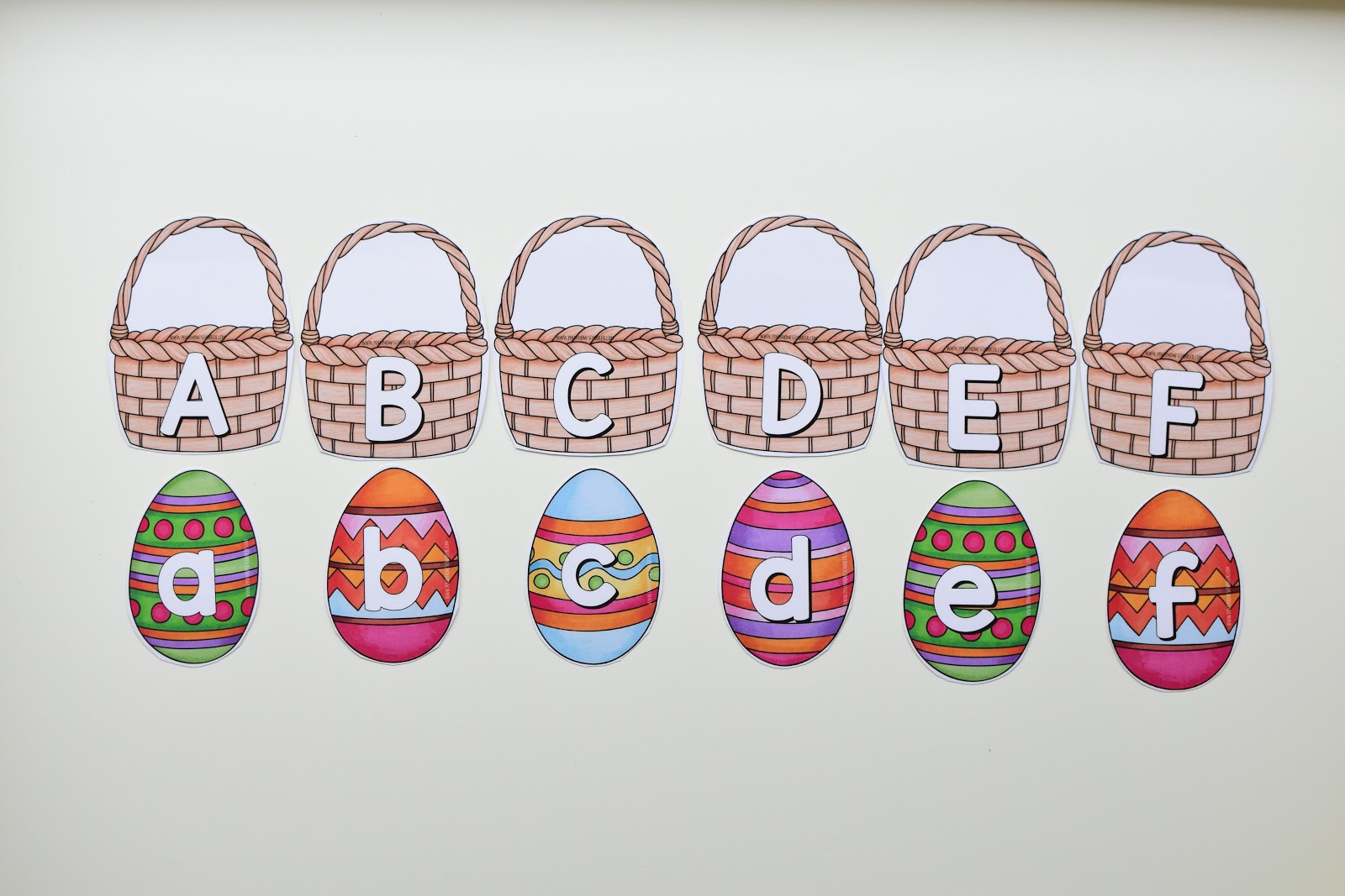 Easter Eggs Letter And Number Cards | The Pinay Homeschooler with Easter Egg Alphabet Printable