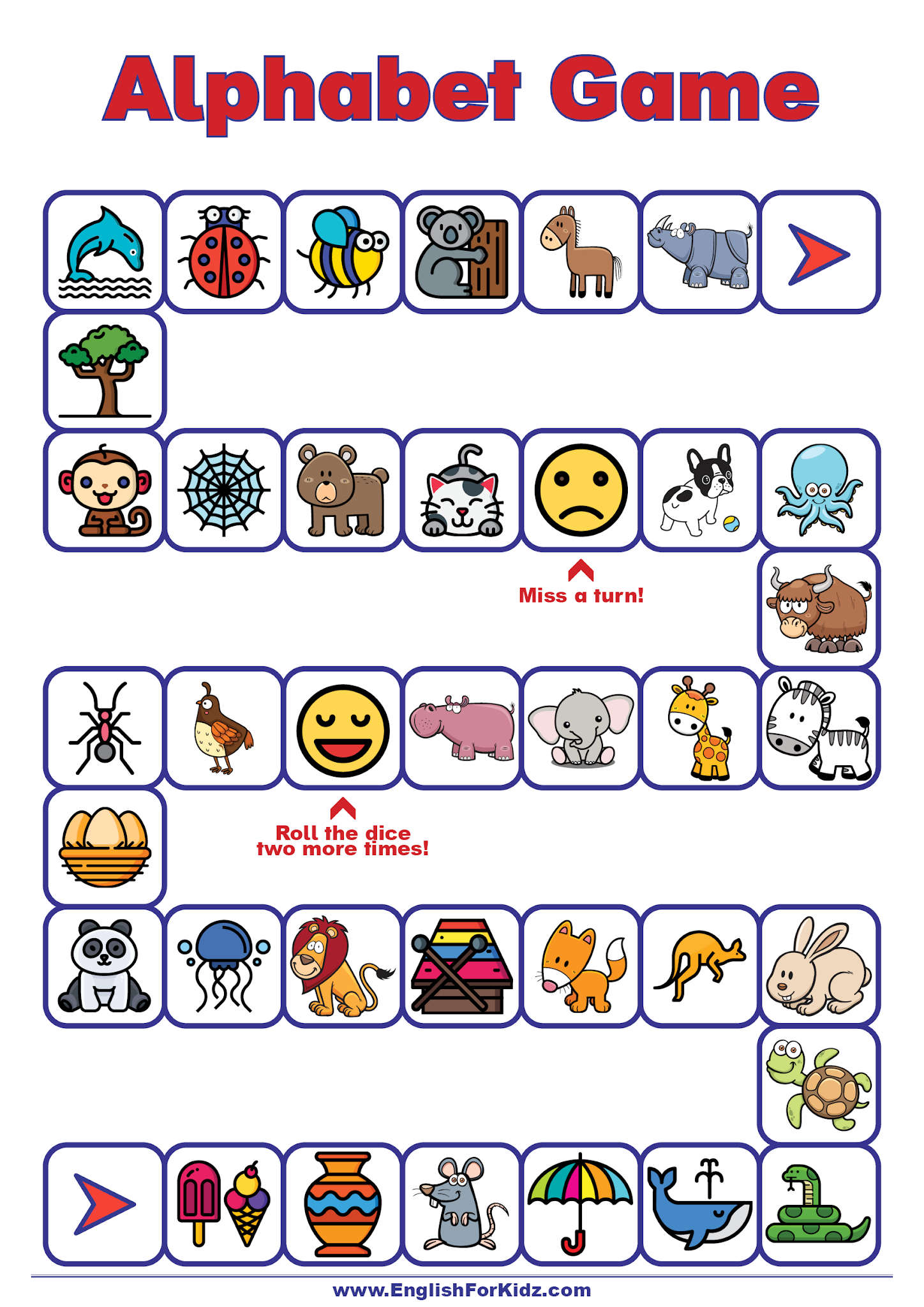 English For Kids Stepstep: Alphabet Games And Activities in Alphabet Games For Kids Printable