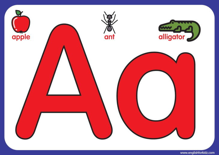 Printable Giant Alphabet Letters