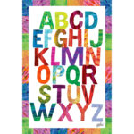 Eric Carle Alphabet Letters Art Print On Premium Canvas   Walmart Within Eric Carle Alphabet Printable