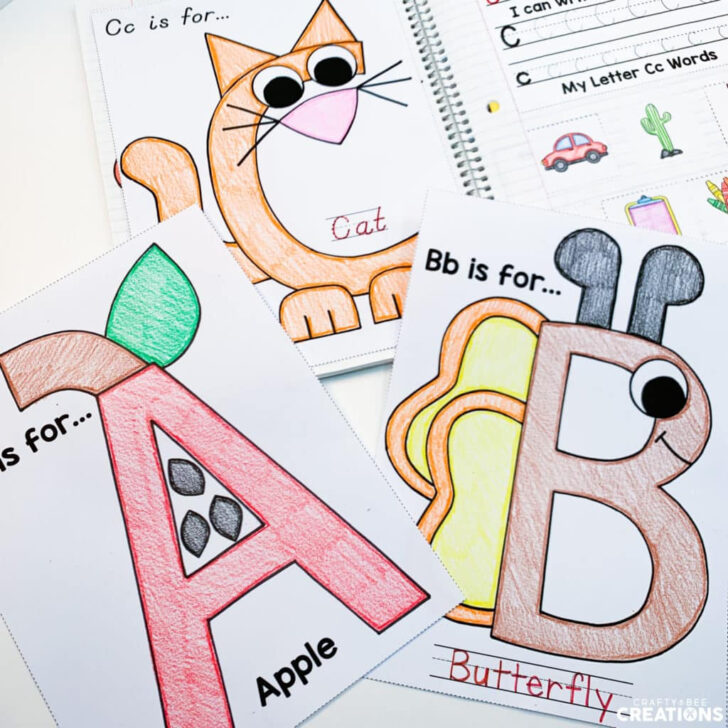 Interactive Alphabet Notebook Printable