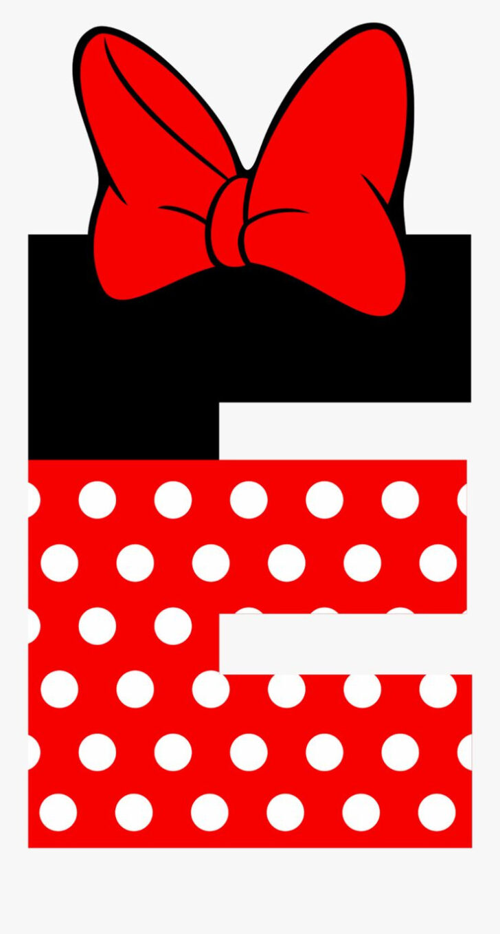 Printable Minnie Mouse Alphabet Letters
