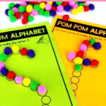 Fine Motor Activities For Kindergarten | Dot Marker Printable With Pom Pom Alphabet Letters Printable