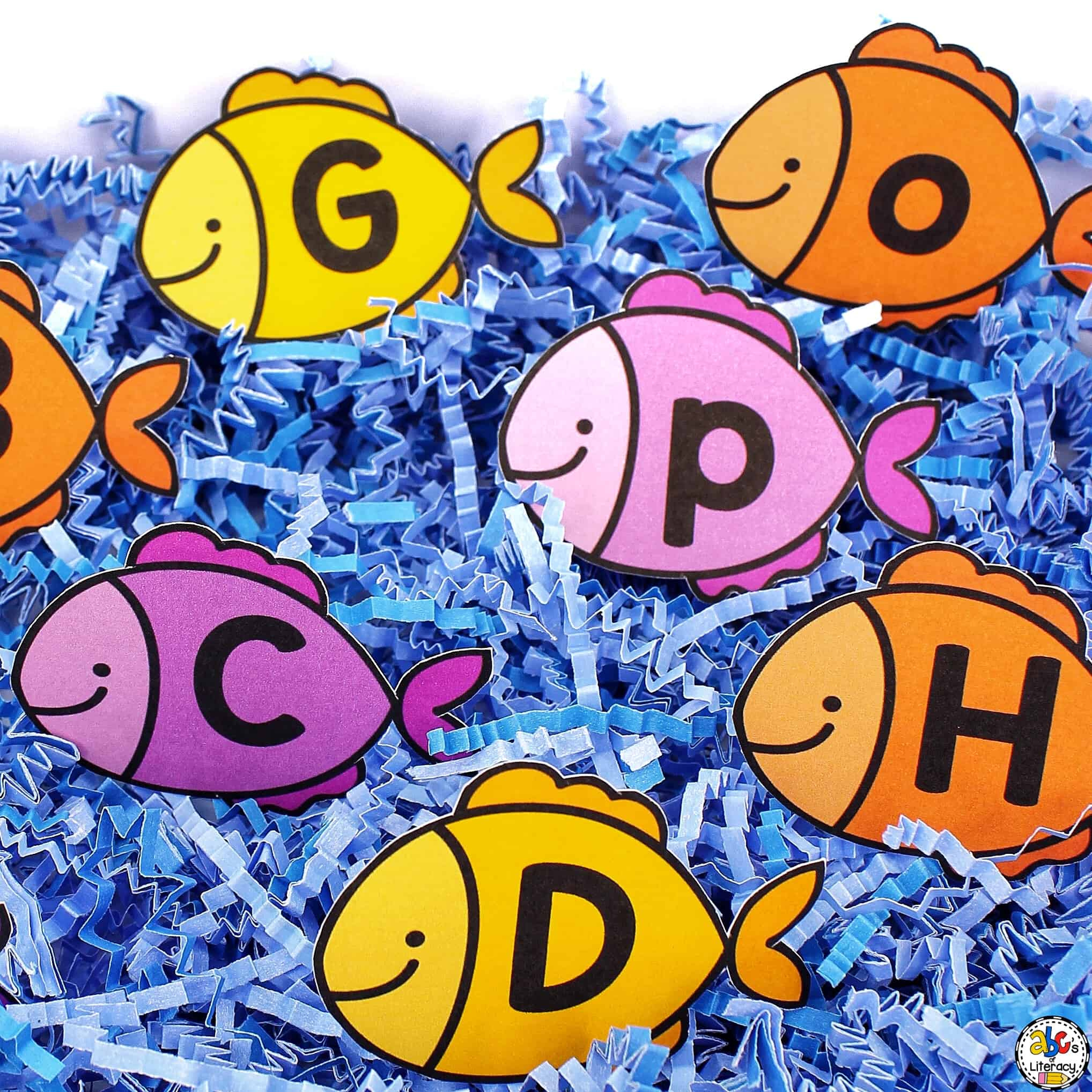 Fishing Alphabet Sensory Bin: Letter Recognition Activity regarding Free Alphabet Fish Printable