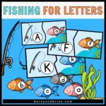 Fishing For Letters Activity | Free Printable For Kids For Alphabet Fishing Game Printable