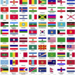 Flags Of The World Sorted Alphabetically Free Vector Download Throughout Flags Of The World With Names Alphabetically Printable