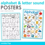 Free Alphabet And Letter Sounds Posters | Anchor Charts   In My World Intended For Printable Alphabet Anchor Chart