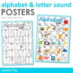 Free Alphabet And Letter Sounds Posters | Anchor Charts   In My World With Regard To Alphabet Letters And Sounds Printable