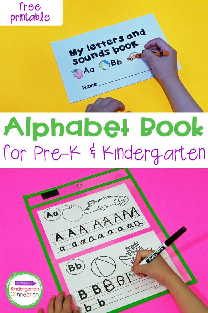 My Alphabet Book Free Printable