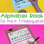 Free Alphabet Book   The Kindergarten Connection Pertaining To Free Printable Alphabet Books For Kindergarten