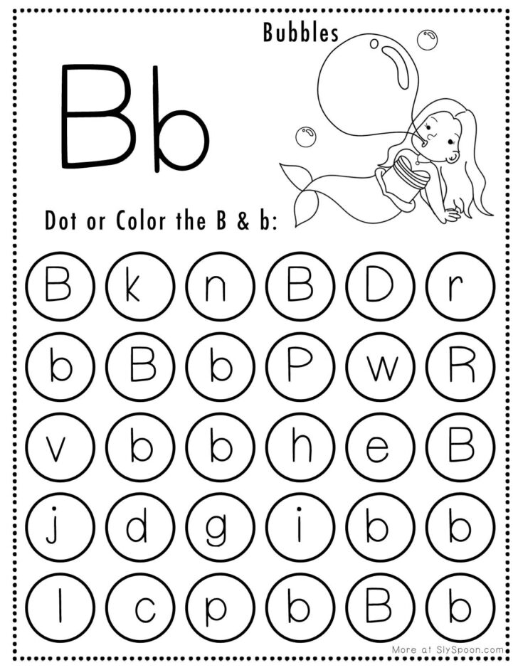 Do a Dot Alphabet Printable Free