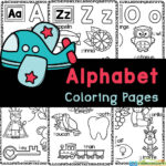 Free Alphabet Letter Coloring Pages Pertaining To Alphabet Cover Page Printable