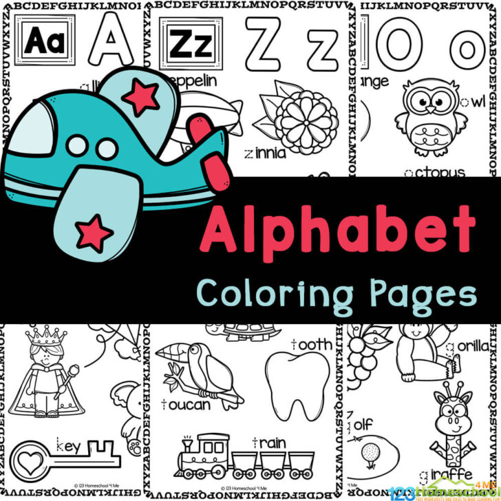 Alphabet Cover Page Printable