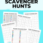 Free Alphabet Scavenger Hunt Printables | And Next Comes L In Free Printable Alphabet Scavenger Hunt Printable