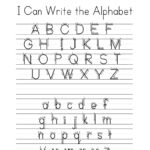 Free Alphabet Tracing Sheets   Lewis Creative Throughout Create Printable Alphabet Tracing