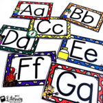 Free Camping Alphabet Posters With Regard To Free Printable Alphabet Letters For Classroom Display