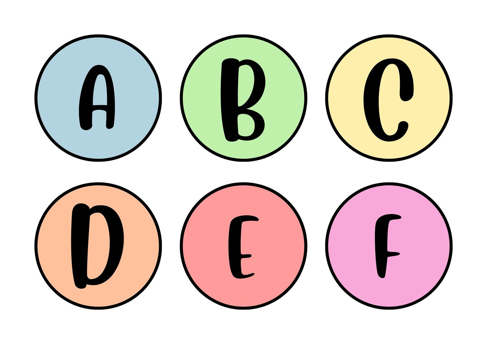Free Customizable Alphabet Flashcard Templates | Canva inside Bold Alphabet Letters Printable