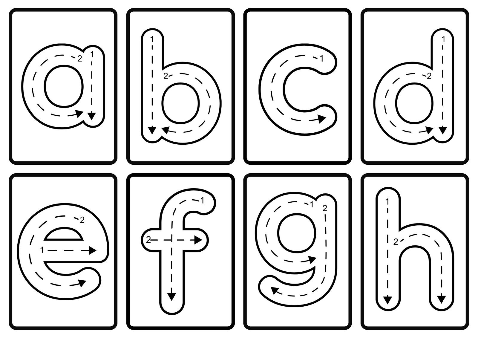 Free Customizable Alphabet Flashcard Templates | Canva inside Free Printable Alphabet Flash Cards to Color