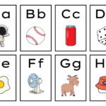 Free Customizable Alphabet Flashcard Templates | Canva Intended For Printable Alphabet Letters With Pictures And Words