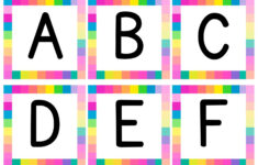Free Customizable Alphabet Flashcard Templates | Canva pertaining to Free Alphabet Flash Cards Printable