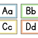 Free Customizable Alphabet Flashcard Templates | Canva Regarding Alphabet Cards Printable Free