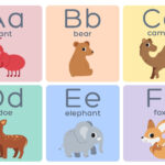 Free Customizable Alphabet Flashcard Templates | Canva Throughout Printable Animal Alphabet Cards