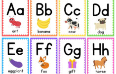 Free Customizable Alphabet Flashcard Templates | Canva with Printable Alphabet Flashcards With Pictures