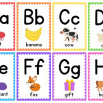 Free Customizable Alphabet Flashcard Templates | Canva With Regard To Printable Letters Of The Alphabet With Pictures And Words