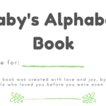 Free & Easy Downloadable Abc Book Template For Your Baby Shower Within Alphabet Book Printable Template