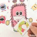 Free Feed The Monster   Free Printable Alphabet Game For Free Printable Monster Alphabet