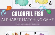 Free} Fish Alphabet Printable Activity with regard to Alphabet Go Fish Printable Free