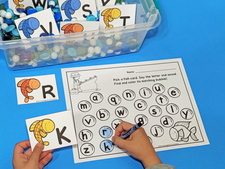 Printable Go Fish Alphabet Cards