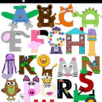 Free Free Printable Alphabet Letters For Crafts Within Free Alphabet Craft Printable