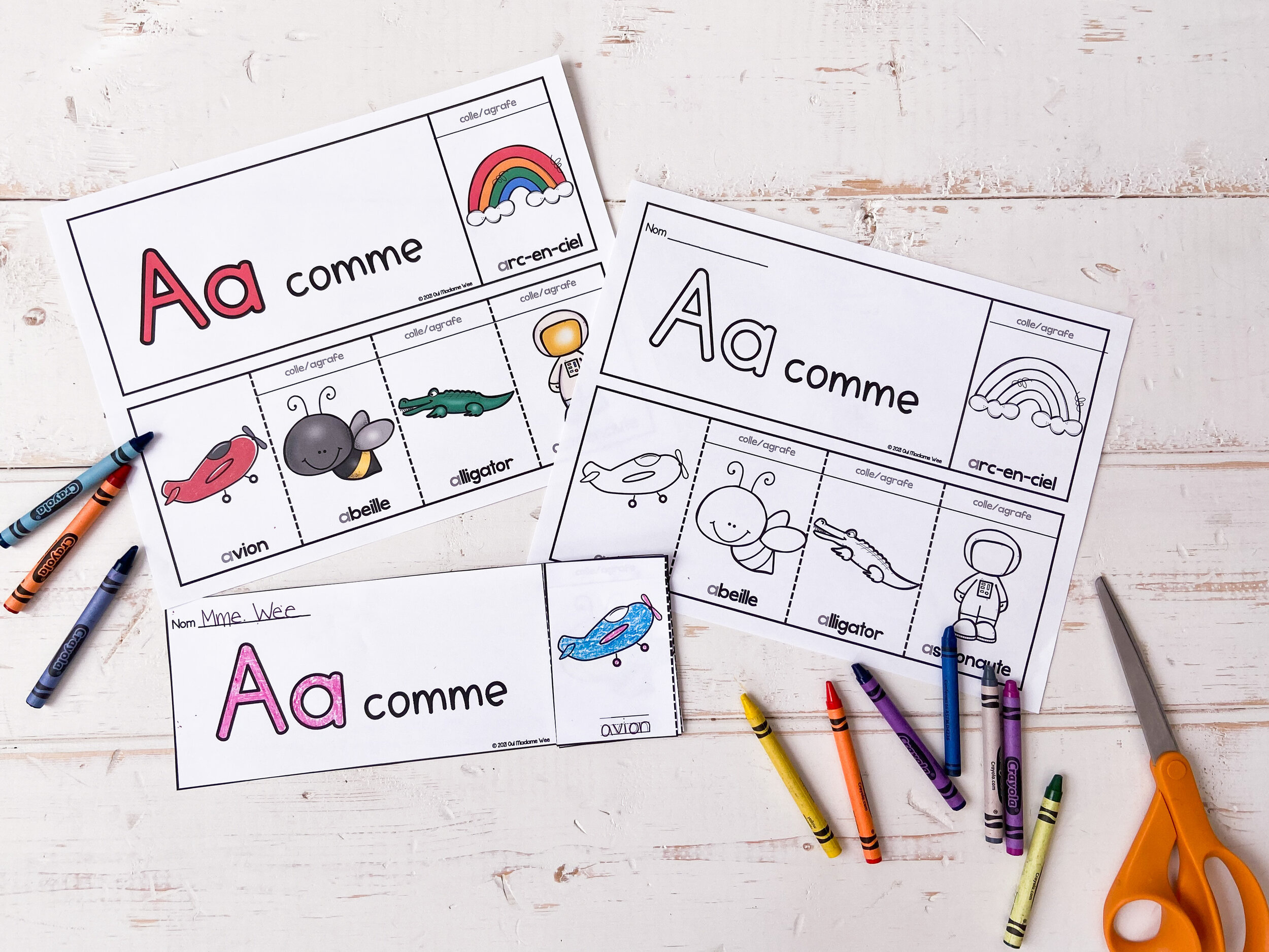 Free French Alphabet Printables: 6 Ways To Teach French — Breyen Wee regarding French Alphabet Worksheets Printable