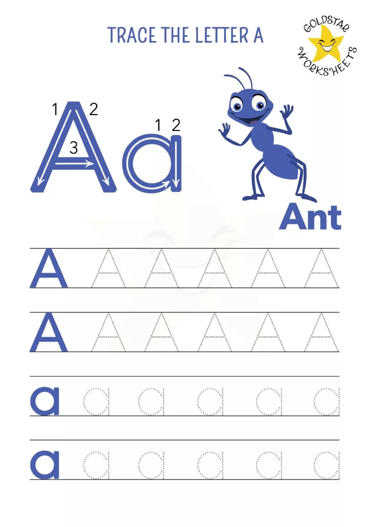 Printable Alphabet Tracing Worksheets For