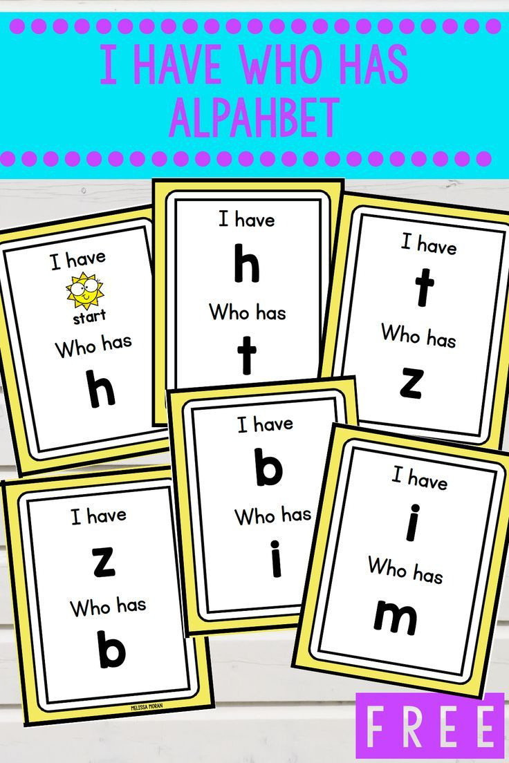 Free I Have Who Has Alphabet with regard to I Have Who Has Alphabet Game Free Printable