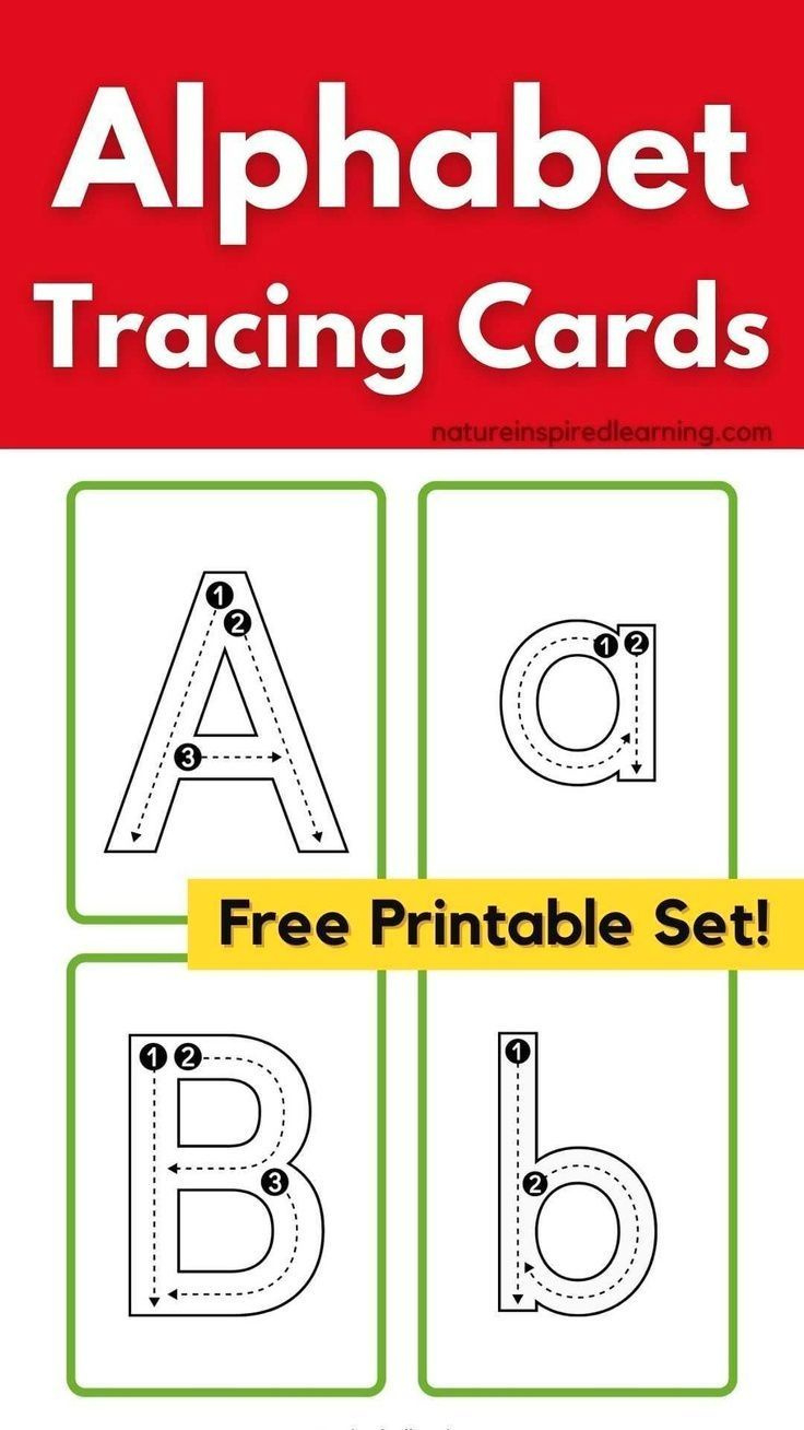 Free Letter Tracing Cards regarding Free Printable Alphabet Tracing Cards