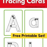 Free Letter Tracing Cards With Alphabet Tracing Cards Printable