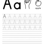 Free Letter Tracing Worksheets   Paper Trail Design Inside Free Printable Tracing Alphabet Worksheets