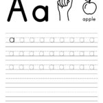 Free Letter Tracing Worksheets   Paper Trail Design Throughout Free Printable Alphabet Tracing Sheet