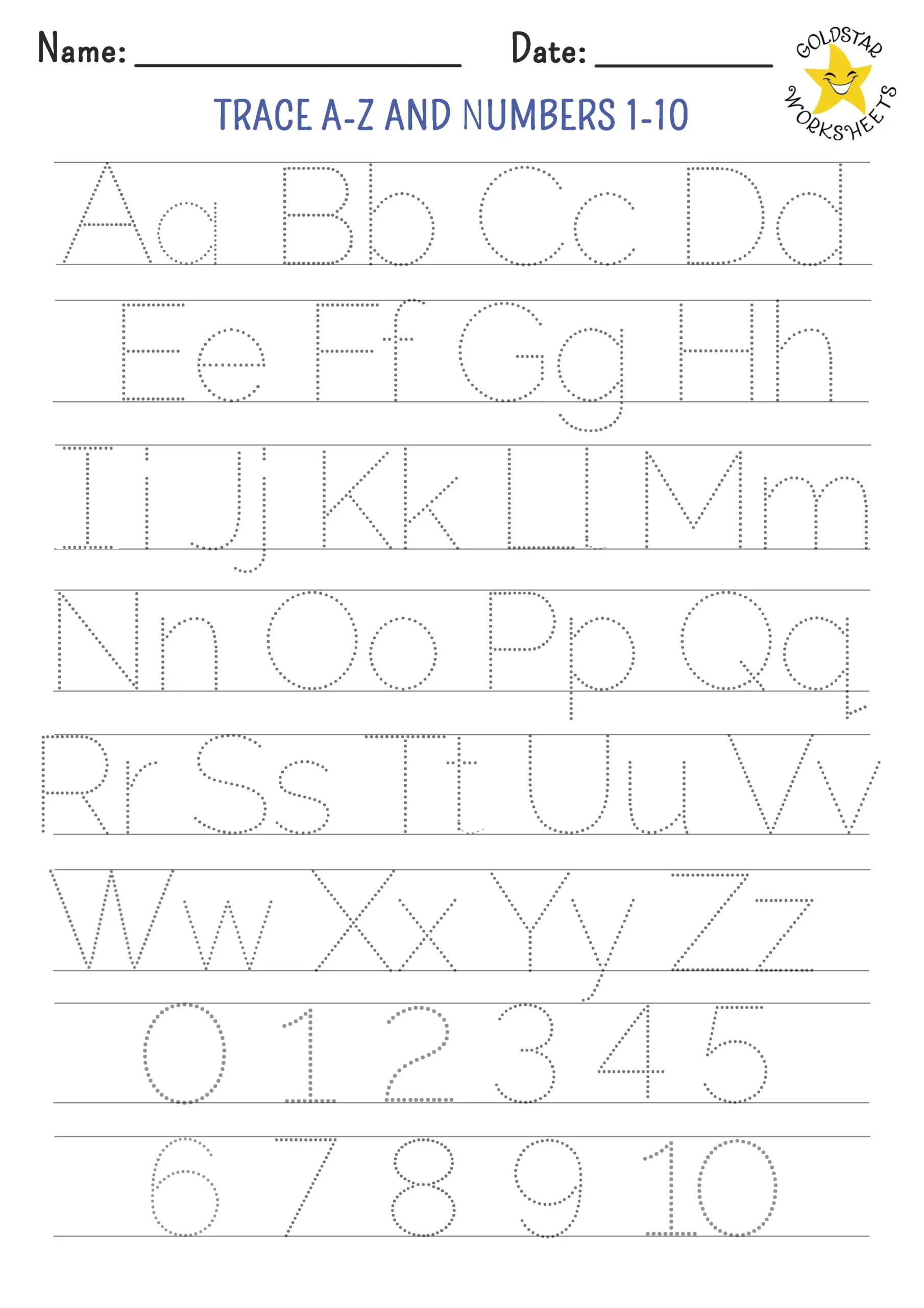 Free Letter Tracing Worksheetsa Children Illustrator And Teacher for Alphabet Writing Paper Printable