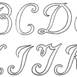 Free Pattern Friday — Vintage Monogram Letters – Q Is For Quilter Throughout Free Printable Monogram Alphabet Letters